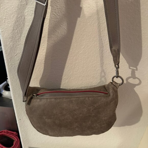 Hammitt Charles Crossbody Pewter/Brushed Silver LARGE - Picture 7 of 11